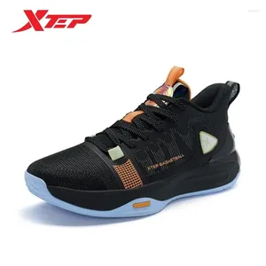 Basketball Shoes Xtep Fengchi 1.0 Men Wear-Resistant Strong Wrapping Men's Sport Comfortable Low Top Sneaker