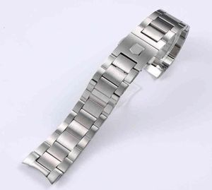 Bracelet Strap for Series Solid Stainless Watch Accessories Band 22mm Steel Silver Matte texture1939169