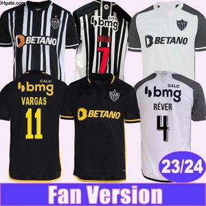 Mineiro 23/24 Atletico Home Soccer Jerseys Vargas M.zaracho Sasha Elias 113 Special Edition Shirt Away White Keno Marquinhos Guga 3rd Football Uniform