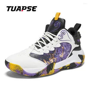 Scarpe da basket tuipse uomini sneaker traspiranti sneaker non slittanti addestrando sport atletici di grandi dimensioni 48