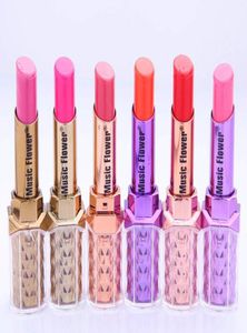 24 pccslot 12 colori music fiore idratante idratante ruscello rosa nudo rossetto a lungo duratura lucidala impermeabile rossetto opaco opaco maquiagem4789799