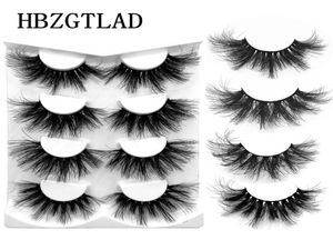 Fałszywe rzęsy 24 pary 25 mm 3D norki luzem Faux z niestandardowym pudełkiem Wispy Natural Pack Short Wholes5507542