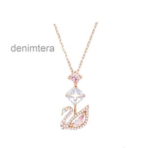 Swarovskis Necklace Designer Women Original Quality Necklaces Paired Female Element Crystal Smart Collar Chain