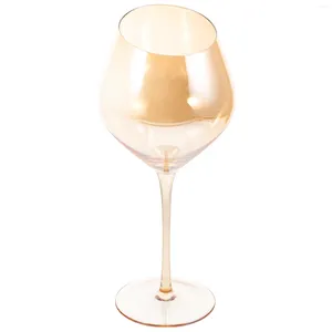 Wine Glasses Bevel Cut Glass Bar Cups Decorative Goblets Drinks Cocktail Beverages