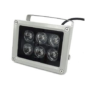 Akcesoria 940 nm Niewidzialne 6pcs IR Light CCTV Wypełnij LIDY LED Illuminator Lampa IP66 Wodoodporna wizja noktapowa dla kamery CCTV