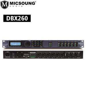 Amplificatore dbx deriderack pa+ 2in6out 2x6 out dsp digital Audio Audio Processor Complete Altoparlanti Sistema di gestione audio Attrezzatura audio