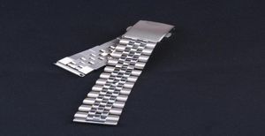 Посмотреть полосы 18 мм 20 мм Sliver Stright Cond Bracelet Jubilee Style For9421031