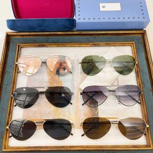 Designer de luxo Óculos de sol Novo g de moda de família G Men online Vermelho Mesmo estilo Personalidade Toad Sunglasses Women GG1163S