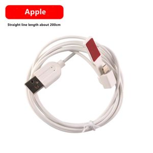 Kits 10pcs Typec Android Apple Charging Antitheft Alarm Cable for Mobile Phone Antitheft Security Display