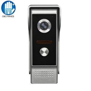 Intercom Wired 700TVL Видео дверь Дверной телефон с помощью светодиода ночного видения камеры Дверь Дверь с водонепроницаемой крышкой для домашней безопасности