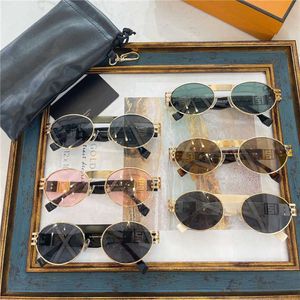 Nowy luksusowy projektant F Family's New Coneld Count Frame Star's Same Okulary przeciwsłoneczne FE40045U