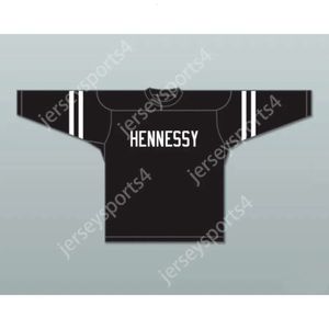 GDSIR Custom The Infamous 95 Hennessy Black Hockey Jersey New Top Ed S-M-L-XL-XXL-3XL-4XL-5xl-6xl