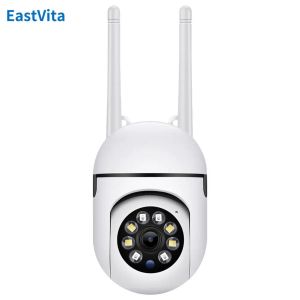 Kameror Wireless WiFi IP Surveillance Camera Smart Home Security Mini Network Camcorder 360 ° Roterande LED Infraröd nattvisionskamera