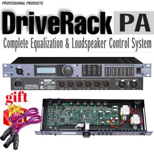 Dönüştürücü Hoparlör Yönetim Sistemi 2'de 6 Out Driverack PA DSP Dijital İşlemci Profesyonel Ses Sistemi DJ Ekipman efektör