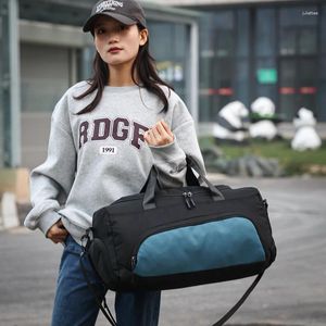 Worki duffel wolne Oxford Sports Travel Bag torebka fitness Bolsas para mjeres dla kobiet luksusowych projektantów