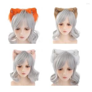 Party Supplies Cartoon Cosplay Costume Wolf Hair Hoop Furry Kitten Headwear For Live Show