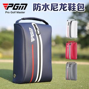 PGM Golf Shoes Bag Mens and Womens Portable Shoe Bag Mini GOLF Bag Waterproof Nylon Fabric Factory Direct Sales XB006 240401