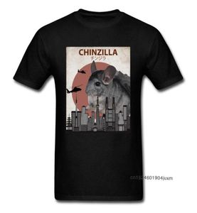 Men039s Tshirts 1988 Erkekler Tshirt Chinzilla Chinchilla Monster Tshirt Dünya Sıçan Sıçan Siyah Tişörtleri Müthiş Doğum Günü GIF7472800