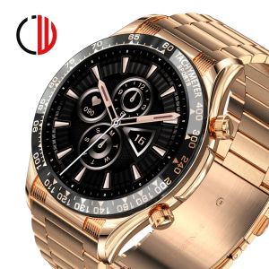 Watches CZJW Business Smart Watches Android Watch Fitness Tracker NFC Smartwatch Men Bluetooth Call Sport iOS dla telefonu Huawei Xiaomi