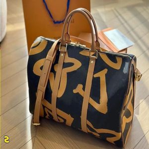 Podróż designerka designerska skórzana torba bagażowa oryginalna skórzana torba na zewnątrz mens luksusowe torby męskie torby na jamie