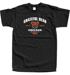 2019 Letni styl Grateful Dead Chicago 03995 Soldier Field T Shirt Brand Nowy autentyczny O NECK TEES1918614