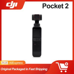 Monopods DJI Pocket 2 Osmo Pocket 2 Handhållen stativ 3Axis Gimbal Stabiliserad kamera ActiveTrack 3.0 AI Editor Ultralight Gimbl Stabilizer