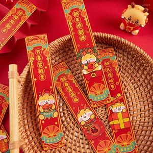 Gift Wrap Dragon Year Surprise Blind Boxes Pockets Wish Good Luck Draw Lots Red Envelope 2024 Patterns