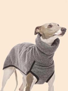 Hundebekleidung Windhundkleidung Wintermantel Pyjamas Onesies Rollkragenpullover Stretch -Haustier -Outfit für mittelgroße LAR