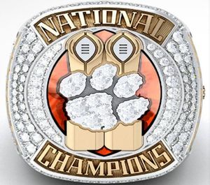 2018 2019 Clemson Tigers Final National Championship Ring Fan Men Hurtowa Wysyłka 3345442
