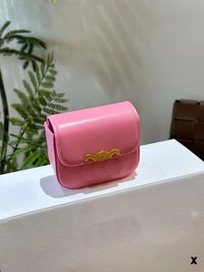 2024 Neu gestartetes kleines Abfallbeutel, tägliches Pendeln, praktischen und lässigen Stil, ein Muss für Mädchen, importierte Retro High-End-Tasche, Sommerdesigner mit Box 10 cm Schwester