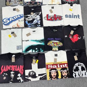 Homens tamis camisetas de algodão camisetas casuais letra impressão de mangas curtas de luto de hip hop