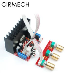 Förstärkare Cirirchech TDA7377 2.1CH FÖRSTÄLLNING Single Power Computer Super Bass 2.1 Amplifier Board 3 Channel Sound Amplifier DIY Suite