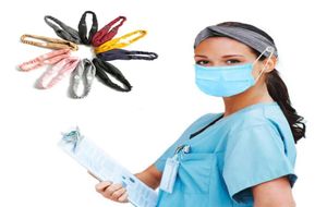 Женщины 039S йога бег кнопка повязки на головные повязки для маски спортивные тренировки для волос для медсестер -врачей Эд Крисс Крест Head9729326
