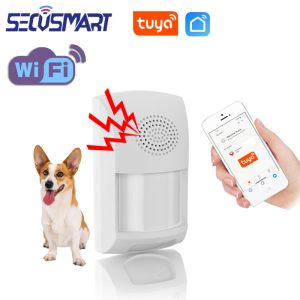 Rilevatore Tuya Wifi PIR Detector a infrarossi Sensore di movimento umano Smart Home 25kg PET Protezione della sicurezza immunitaria App Remoto Controllo