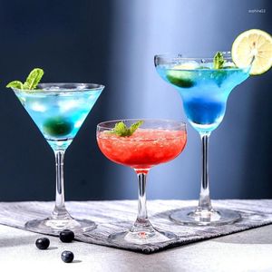 Wine Glasses Art 100-300ml Classic Goblet Family Bar Festival Cocktail Glass Wide Mouth Champagne Dish Martini Cup Drinkware Gift