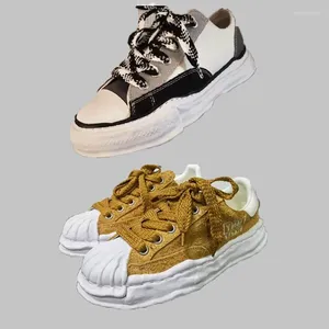 Casual Shoes 23ss Fall And Winter Mmy Men Sneakers Women Multicolor Canvas Low Top Melting Style Vintage