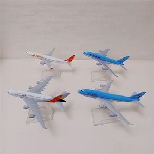 Korean Boeing B747 Airbus A380 Jeju Jin Tway Boeing B737 Seoul Busan Asiana Airbus A320 A380 Diecast Airplane Plane 16cm 240328