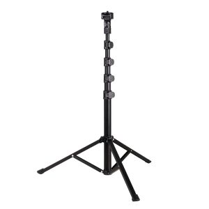 Monopoden einstellbare Stativ 4Sektion Extendable Photography Studio Light Stand Photo Stativ für Smartphone -Tablet -Kamera -Ständer