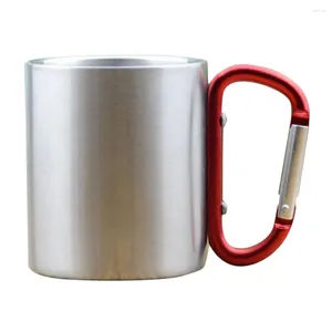 Mugs Aluminum Carabiner Coffee Cup Beer Mug Water For Outdoor