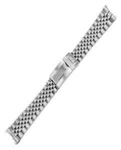 20mm 316L Feststoff -Edelstahl -Ersatzhandwerkswachtband Watchband -Gurt Armband Jubiläum mit Austernverschluss für Master II1843686