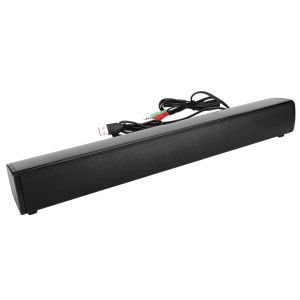 Speakers Computer Speakers Sound Bar USB Wired Desktop Fullfrequency Stereo Speaker with 3.5mm Audio Input for PC Laptop LED/LCD Monitor