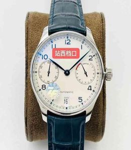 ZF Portugalia Seria siedmiodniowa łańcuch V5 Men039s Sapphire zegarek mechaniczny wodoodporny pasek Multifunkcyjny 2375232