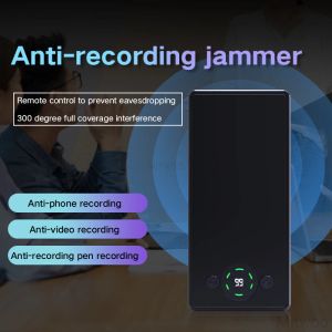 Rilevatore di registrazione antispy registrazione bloccante interferenza/record audio della fotocamera prevenire il registratore di digtal ditachphone jammer remote
