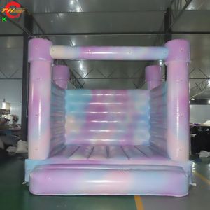 Free ship 13x13ft outdoor activities White Inflatable Wedding Bouncer Air Bounce Jumper Bouncy Castle for Carnival Party Ready at USA 01