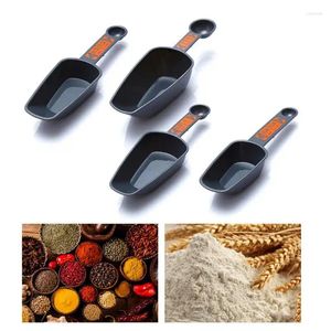 Te Scoops 4st/Set Measuring Spoons Dual-Sided Coffee Measuring Cups Teskoon Sugar-Scoop Cooking-Tools Teaware Kitchen Cake-Baking-Flour