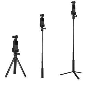 Monopods Pocket Camera Selfie Stick Tripé Suporte para DJI Osmo Pocket /DJI Pocket 2 Gimbal Acessórios