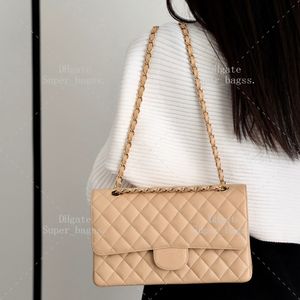 Designer bag 10A mirror quality 25.5cm luxury handbag banquet bag cowhide crossbody bag women's shoulder bag exquisite chain bag with box YC001