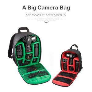 Bags Vídeo Digital DSLR Bag Backpack multifuncional Mochila à prova d'água Câmera de foto para câmera ao ar livre para Nikon/para Canon Backpack