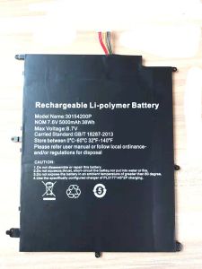 Power New Oryginalne rozmiar 5000MAH 30154200P NV28741802S Laptop Akumulator 7lines dla IRBIS NB132 Lines Tablet Notebook Tablet