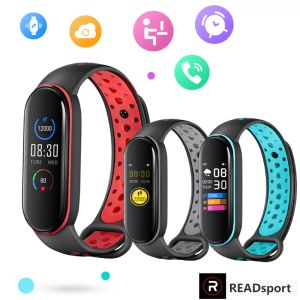 Armbänder M6pro Smart Band Männer Frauen beobachten Herzfrequenzmonitor Blutdruck Schlafmonitor Schrittzähler Smart Armband für Android iOS